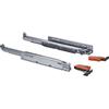 Gedotec Guide per cassetti Gedotec estrazione totale 420 mm con ammortizzatore Blumotion | Blum Movimento 760H4200B | Capacità di carico: 40 kg | Cassetto in legno estraibile con chiusura ammortizzata