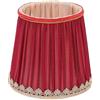 VILLCASE Paralume Coprilampada E14 Rosso, Paralume Ornamentale Per Lampada a Sospensione, Accessorio Decorativo Per Soggiorno e Cameretta Ragazzo Ragazza
