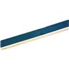 Electraline 61797 Canalina Passacavo Autoadesiva, Lunghezza 2 m, Misura 15x10 mm, Marrone