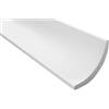 Marbet Design 30 Metri Profili Polistirolo Listelli Indoor Stucco Decorazione Rigidi 75x75mm, E-13