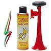 AMBRO-SOL SPRAY YOUR FACTORY OF AEROSOL AVVISATORE ACUSTICO 250ml CON CORNETTO POTENZA SONORA 124 Db MADE IN ITALY