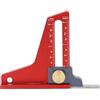 Kikumi banco, misuratore di altezza 0 a 5,1 cm, righello per la lavorazione del legno, per fresa a lama a nastro