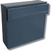 Letterbox24 A-050 Cassetta postale passante a muro color grigio antracite (RAL 7016) - LETTERBOX24.de