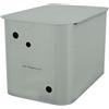 ALLINOX Vaso Di Espansione Aperto In Acciaio ZINCATO Per Camino e Termocamino Impianti Termici Riscaldamento KIT Termostufa o Caldaia (33 LITRI)