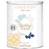 GENERICO SHABBY TREND® CHALK PAINT Pittura Shabby Chic Vintage Mobili Pareti Extra Opaca 120 VARIANTI (500ml, CREMA)
