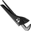 Generic Chiave a pinza idraulica - Pinza resistente con manico corto per tubi dell'acqua, grande manopola zigrinata, morsetto per tubo dell'acqua per tubi sagomati, tubi circolari e raccordi per valvole di