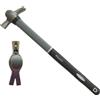 Maurer Plus 094264 Martello per Carpentiere con Testa Calamitata