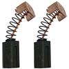 Generisch 2 spazzole di carbone per motore, carboni abrasivi, 5 x 8 x 12 mm, per smerigliatrice angolare Top Craft TWS 125