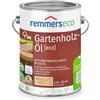 Remmers Olio universale eco, 2,5 litri, olio sostenibile a base d'acqua per legno in giardino all'esterno e all'interno, ideale per mobili da giardino e terrazze in legno, ecologico