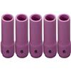 RIVERWELD TIG Gas Lens Ugello in allumina Coppe in ceramica lunghe 796F73 6# D9,5 x 48 mm Fit DB WP SR 9 20 25 Torcia per saldatura TIG 5pk