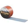 Parotec Nastro di bitume BiTape per riparazione tetto, 75 mm x 10 m, rosso mattone (RAL8004)