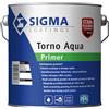 SIGMA COATINGS FONDO ALL'ACQUA SIGMA TORNO Aqua Primer 1 litro colore bianco. Per legno, intonaco, calcestruzzo e PVC (rigido). Prodotto multifunzione, primer, intermedio, finitura. Per interni ed esterni.