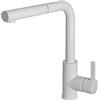 Quareco Rubinetto Miscelatore Cucina monocomando doccetta estraibile Bianco QMHC02BI