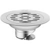 Zdprkqzvz Filtro per doccia in acciaio inox, inodore, scarico a pavimento, 10 cm, drenaggio rapido per case e hotel