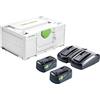 Festool Set Energia SYS 18V 2x5,0/TCL 6 DUO