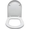 mkw Ramm Sedile WC compatibile con Jika Mio, sedile WC in termoindurente antibatterico, coperchio WC con abbassamento automatico Soft Close