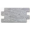 Grace Baltic - Pannelli da parete 3D per decorazione di pareti interne in PVC (10, Argento)