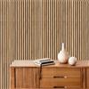 Grace Baltic Pannelli Murali In MDF Pannelli Acustici Decorazione Murale Interna Tatuaggi Murali Materiale MDF 3D / 0,81 m2 Pezzo 135cmx60cmx1cm 1 cm Spessore (S.O)