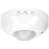 Zerodis Sensore di Movimento a Infrarossi, 110V-240V Regolabile Sensore di Movimento del Corpo Umano Rivelatore a Infrarossi a Soffitto per Interno Corridoio Box Auto Terrazza