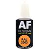 Alex Flittner Designs - Pennarello a vernice RAL 2003 ARANCIO PASTELLO, satinato, 20 ml, vernice per ritocco acrilico, per riparazione, legno, metallo, mobili da bagno