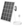 Cloudpower 10W 5V Pannelli di Ricarica Solari, IP65 Impermeabile Pannello di Ricarica Solare Per Arlo Pro 5S/4/3 (bianco)