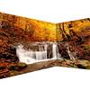 murando - Carta da parati d'Angolo Cascata 550x250 cm Fotomurali in TNT Murale alla moda Decorazione da Muro XXL Poster Gigante Design Cameretta Carta per Pareti Natura Autunno Foresta c-B-0472-a-a