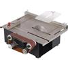 ATIVLB Mini sega da tavolo, levigatrice a nastro, sega da tavolo multifunzione, 10000r/min, velocità 7 marce, con 4 lame, 10 cinghie abrasive, per falegnami, fai da te e altri, 13,58 x 12,6 x 7,87 pollici