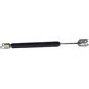 PawwJoy Cilindro idraulico di ricambio per sedia da parrucchiere, forza 300N, lunghezza 37 cm, colore: nero e argento