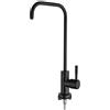 XDSMB Rubinetto Cucina,Depuratore Acqua Rubinetto, Rubinetto Depuratore Acqua Osmosi Inversa Freddo Singolo Nero,nero B