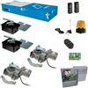 Dieffematic Kit Completo Came Frog-AE - Automazione Cancello Battente 230V, Motori Interrati con Casse di Fondazione