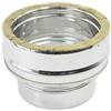Diankamin Raccordo Mono - Doppia Parete Mono 80 M X 80f / 130m Per Canne Fumarie Diankamin