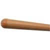 TIBU Corrimano in legno di larice laccato Ø 42 mm con estremità lavorate senza supporto Lunghezza: 1200 mm / 120 cm / 1,2 m Estremità: mezza sfera fresata