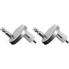 EKalgretrA Sedili WC da 45/55/60 mm Cerniere for in acciaio inossidabile Accessori for il bagno Bulloni di fissaggio Idraulica e sanitari Cerniera for coperchio Cerniere Tavoletta Wc(B 60MM)