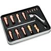 LYXC Ugello di saldatura Set 9PCS per SFX raffreddato ad aria saldatrice Ugello di rame