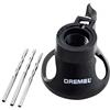 Dremel 565 Kit di taglio multiuso, set di accessori con 1 guida di taglio e 3 punte da taglio per tagli di precisione