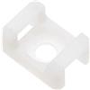 Generic XYWHPGV Base per fascette per cavi Supporto per filo di montaggio a sella Ancoraggio permanente alla scrivania a parete 23x16x10mm Bianco 100 pezzi(bf1dc f7dc1 80bda ab8c0 19b88 dcf64