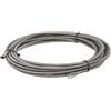 RIDGID 55983 Cavo di Ricambio per 60753 e 59143 Power Clear, 1/4 X 30 ' IC 085WS