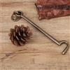 Fdit Ganci per Finestre in Ottone Anticato Resistenti, Facili da Installare per la Sicurezza della Fabbrica Domestica, Materiale Ad Alta Resistenza (bronzo antico)