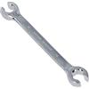 AB Tools Chiave combinata metrica da 13 mm + 14 mm, chiave inglese per tubo del carburante e del freno