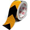 KESTKAS Nastro riflettente 50 mm x 10 m adesivo riflettente - Nastro riflettente autoadesivo - Riflettore adesivo per bicicletta auto - nastro adesivo flurescente - nastro adesivo luminoso
