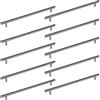 SOTECH Set di 10 maniglie per mobili G10 in tubo di acciaio inox - set di maniglie a barra/maniglie a rel - interasse 320 mm - maniglia per cassetto