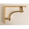 Brass bee Staffe per mensole in ottone massiccio, stile industriale, vintage, in ottone lucido, per scaffalature in ottone massiccio massiccio massiccio