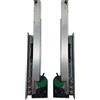 UMAXO GRASS Dynamoov Tipmatic (push to aperto), guide per cassetti in legno completamente estraibili con possibilità di regolazione 3D. 1 paio di guide per cassetti con giunti di UMAXO®