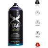 VIRSUS 1 Bomboletta Spray Vernice Acrilica per GRAFFITI Viola A046 da 400ml + 5 testine per tratti precisi e spessi, finitura opaca coprente, per street artists murales (GALAXY VIOLET)