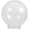 MAGICLULU Lampada Esterno Sfera in Acrilico Trasparente Facile Installazione, Paralume Sferico Raffinato per Patio e Illuminazione da Esterno