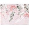 murando - Carta da Parati Moderna Floreale Rosa e Fogli 500x350 Murales per Soggiorno e Cameretta - Decorazione da Muro - Carte da Parati Moderne Decorativi - Fotomurali in TNT Botanica b-C-10031-a-a
