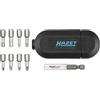 Hazet Set di Punte In Acciaio Inox 2260X/10N | 10 Pezzi, Attacco: Esagono 6,3 Mm (1/4 di Pollice), con Adattatore Adatto a Trapani E Avvitatori a Batteria | Cassetta Degli Attrezzi Mobile