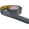 ProfiPVC Battiscopa PVC 50x20 mm - 5 metro, Adesivo, con Striscia Spezzata, Battiscopa Angolare Autoadesivo, flessibile e morbida, montaggio facile, 50x20 mm, Antracite