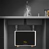 EurHomePlus Piccolo riscaldatore istantaneo elettrico con schermo LCD 220 V Mini cucina bagno Under-Table per cucine, bagni, alberghi ecc (macchina bianca, schermo nero)