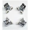 Yellowshop - Set Kit 4 Cuscinetti Per Box Doccia Doppia Rotella A Sfera Rullo Rotelline Ricambio Scorrevoli Porta Cabina Bagno